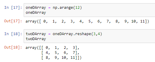 converting 1D array into 2D