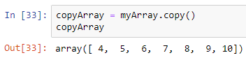 numpy copy array