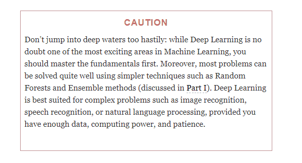 should i learn deep learning before machine learning