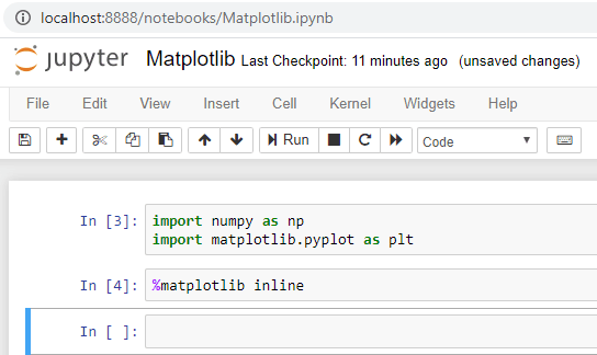 graphical representation of data python