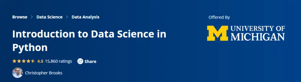 Intro to Data science course from Coursera
